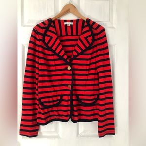 Cabi striped cardigan